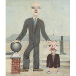 Lucjan Mianowski (1933 Strzemieszyce - 2009 Poznań), Double Portrait, 1957