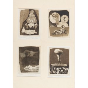 Mieczyslaw Majewski (1915 - 1988 ), Set of 4 prints, 1960s.