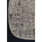 Lucjan Mianowski (1933 Strzemieszyce - 2009 Poznań), Lunar Landscape, 1964/1989
