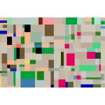 Jan Pamula (1944 Spytkowice k. Wadowice - 2022 ), Field of discrete color changes 2d, 2018