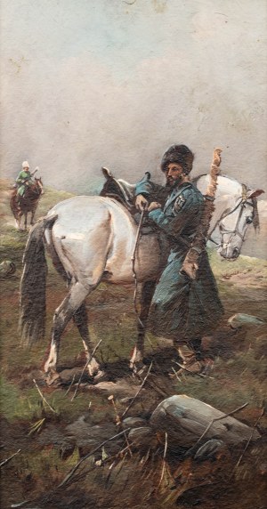 Jan Konarski (1850-1918), Postój
