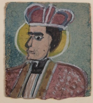 Nikifor Krynicki (1895 Krynica Zdrój - 1968 Folusz), Biskup, ok. 1960 r.
