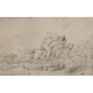 John Peter Norblin de la Gourdaine (1745 Misy- Faut- Yonne - 1830 Paris), Skirmish, 1794.