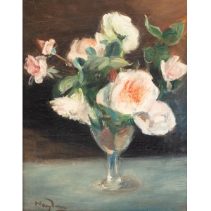 Henryk Hayden (1883 Warszawa - 1970 Paryż), Martwa natura z różami