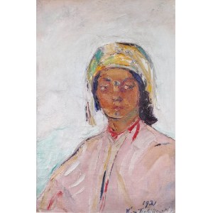 Włodzimierz Terlikowski (1873 Poraj - 1951 Paris), Porträt einer Frau, 1931.