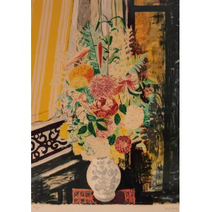 Moses Kisling (1891 Krakow - 1953 Sanary-sur-Mer), Flowers in a vase