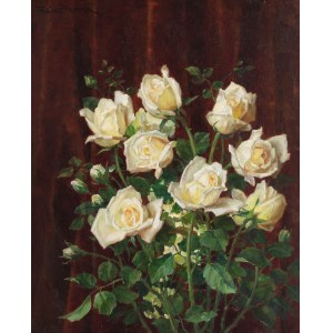 Emil Lindeman (1864 Warsaw -1945 Ozorków near Lodz), Roses