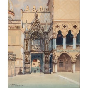 Oskar Schmidt (1908-1982), Venedig - Porta della Carta