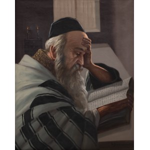 Konstanty Shevchenko (1910 Warschau-1991 dort), Porträt eines Juden