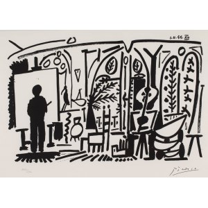 Pablo Picasso (1881 Málaga - 1973 Mougins), L'Atelier de la Californie