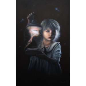 Andrzej Kielar, Portrait with Jellyfish, 2023
