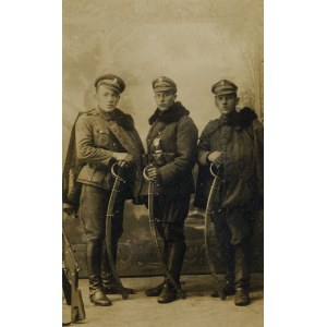 PORTRET TRZECH UŁANÓW, Pińsk, 25.10.1919