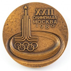 MEDAL, XXII OLIMPIADA MOSKWA, 1980