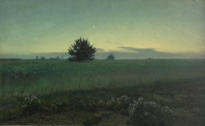Józef Rapacki (1871 Warsaw - 1929 Olszanka near Skierniewice), Evening Star, 1927