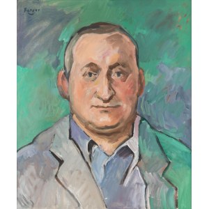 Wojciech Fangor (1922 Warszawa - 2015 tamże), Portret Andrzeja Wróblewskiego