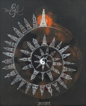 Andrzej Strumiłło (1927 Wilno - 2020 Suwałki), Mandala, 2012