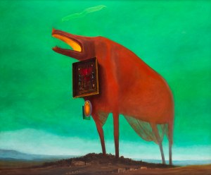 Zdzisław Beksiński (1929 Sanok - 2005 Warszawa), Bez tytułu, 1974