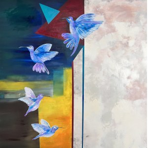 Joanna Serafin, Hummingbirds in Flight