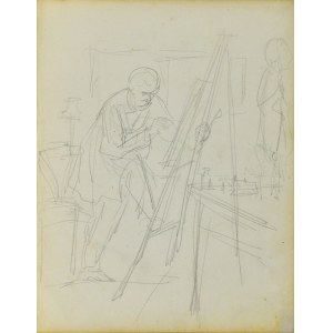 Antoni KOZAKIEWICZ (1841-1929), Artist in the Studio