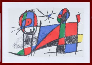 Joan Miró (1893-1983), Litografia original VI, 1975