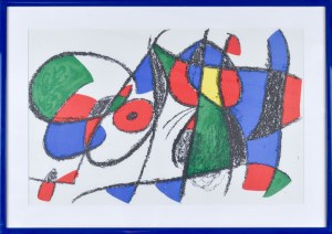 Joan Miró (1893-1983), Litografia original VIII, 1975