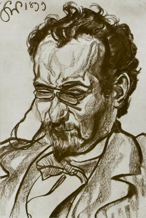 Stanisław WYSPIAŃSKI (1869-1907), Portret A. Langego