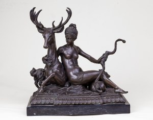 French foundry, Paris, 19th/20th century, Diana (Artemis), 19th/20th century.