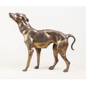 Unknown foundry factory, 20th century, Hunting dog, circa 1960.