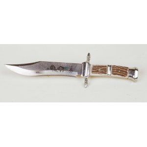 Unknown European label, 20th century, Hunting knife, 1980s.