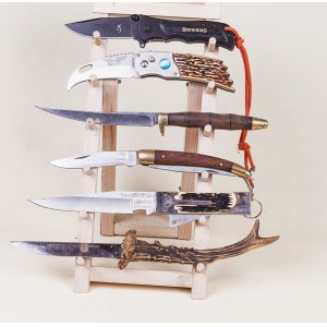 Rôzne európske manufaktúry, 20. storočie, Sada 6 loveckých nožov