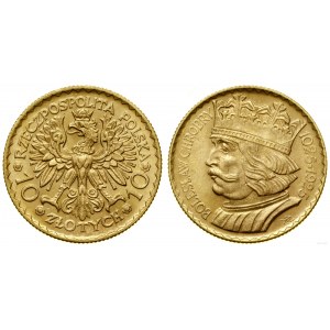 Poland, 10 zloty, 1925, Warsaw