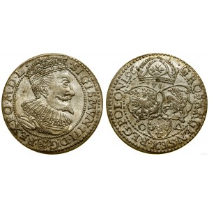 Poland, sixpence, 1596, Malbork