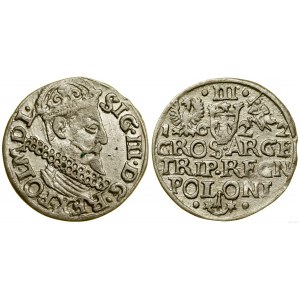Poland, trojak, 1622, Cracow