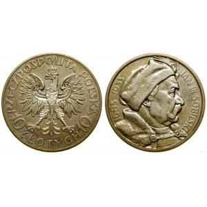 Polsko, 10 zlotých, 1933, Varšava
