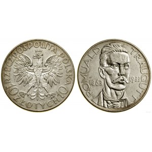 Polsko, 10 zlotých, 1933, Varšava
