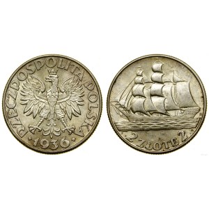 Polska, 2 złote, 1936, Warszawa
