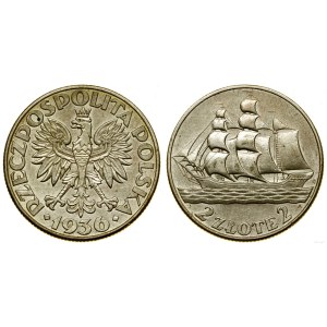 Polen, 2 Zloty, 1936, Warschau