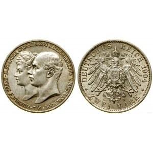 Niemcy, 2 marki, 1904 A, Berlin