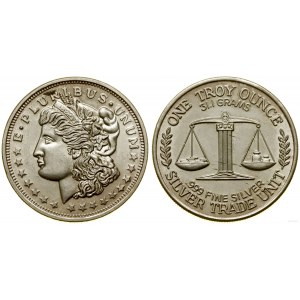 Stany Zjednoczone Ameryki (USA), 1 uncja srebra, bez daty