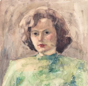 Irena Knothe (1904-1986), Green Blouse, 1952