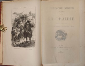 [ANDRIOLLI] COOPER Fenimore - LA PRAIRIE[PRERIA], Paris 1885 illustrations by ANDRIOLLI