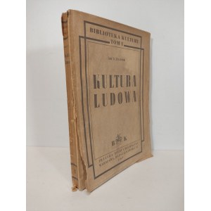BYSTROŃ Jan St. - KULTURA LUDOWA Warsaw 1947