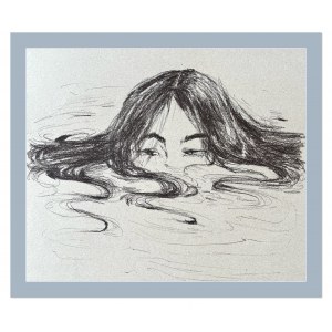 Painter unknown, Woman in water