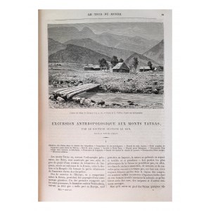 Le tour du monde Stromy s motívom TATRE 1881