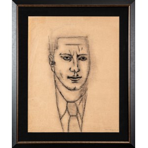 Jerzy Nowosielski (1923-2011), Sketch for the painting Portrait of a Man, 1951