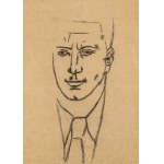 Jerzy Nowosielski (1923-2011), Sketch for the painting Portrait of a Man, 1951