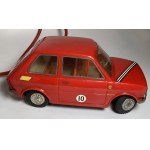 PRL toy car Fiat 126p Maluch on cable CZZ Czestochowa