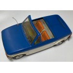PRL samochód zabawkowy Fiat 126p Maluch kabriolet CZZ Częstochowa