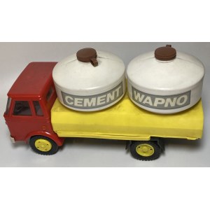 PRL toy truck Star Synthesis Bydgoszcz tank truck Cement Lime