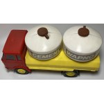 PRL toy truck Star Synthesis Bydgoszcz tank truck Cement Lime